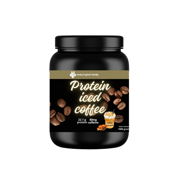 Protein coffee karamel